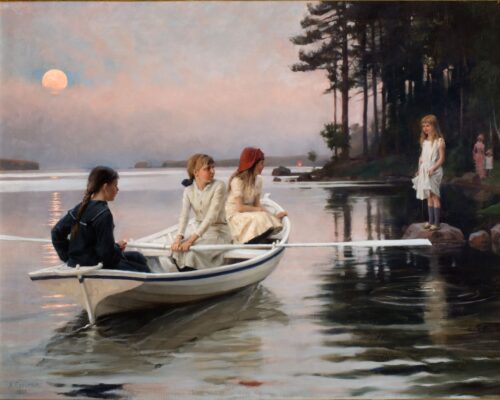 Albert Edelfelts kända målning 